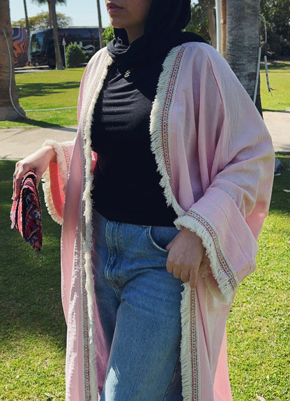 Zeya Kaftan in Pink