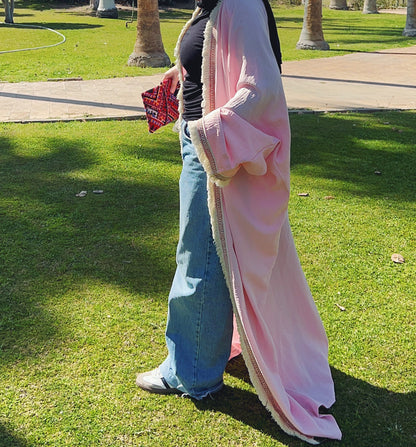 Zeya Kaftan in Pink