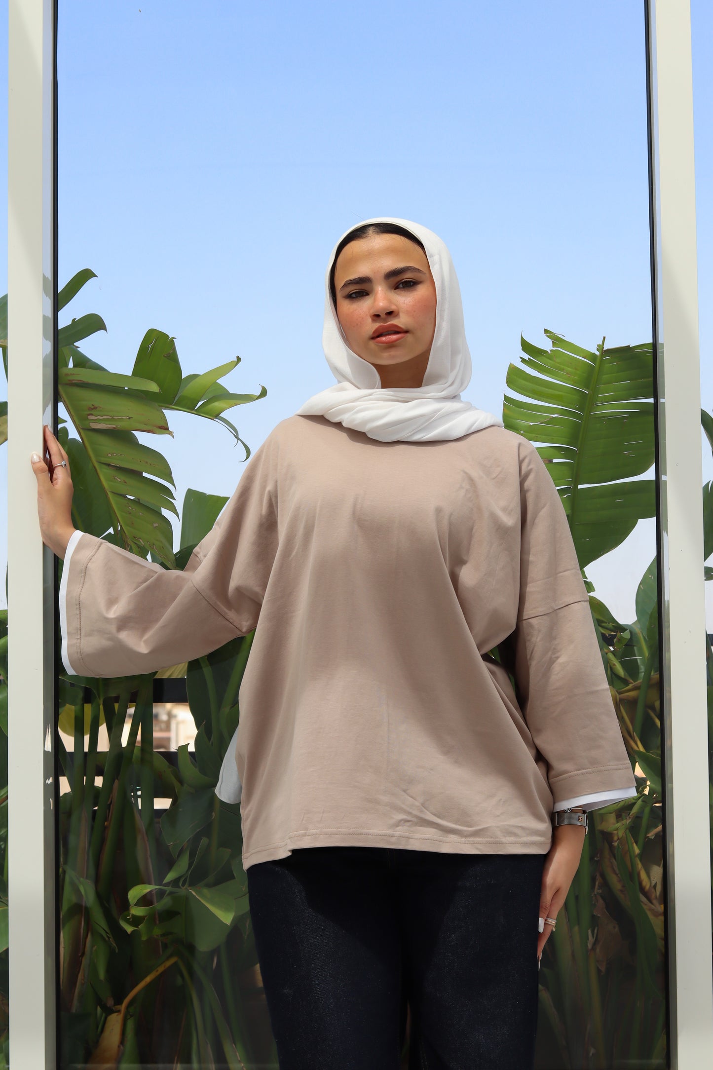 Beige Duo Shirt